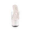 Pleaser - ADORE701HMG Mules à talons - Chaussures de pole dance - Blanc Product image